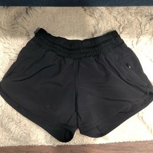 Black Lululemon Tracker short